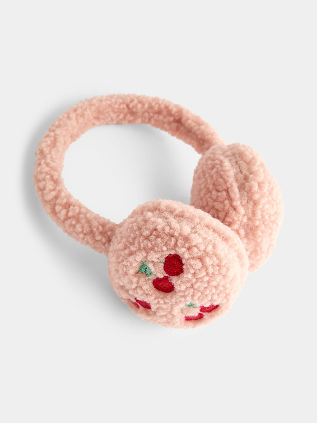 JoJo Maman Bébé Pink Cherry Earmuffs - image 3