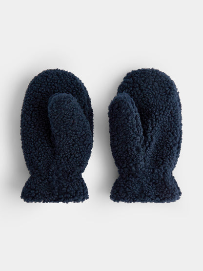 JoJo Maman Bébé Navy Race Car Borg Mittens - image 2