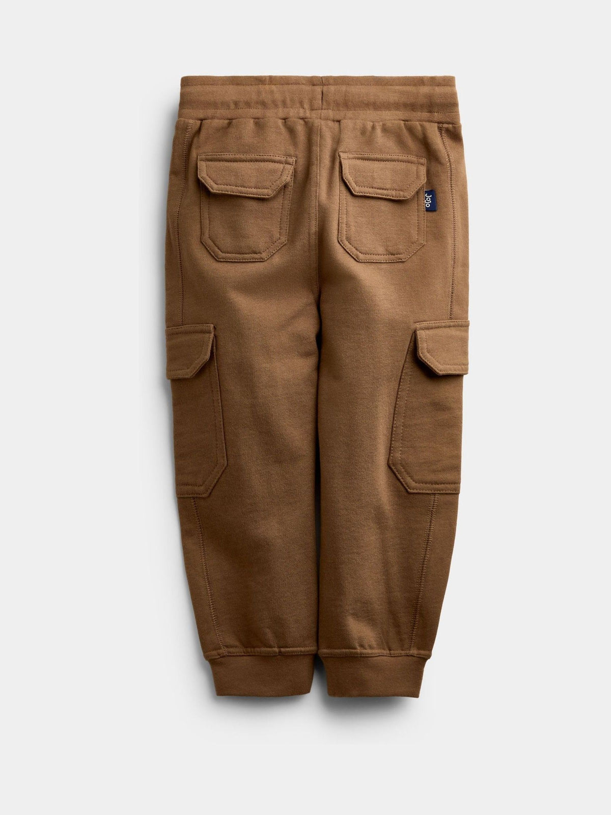 Dsiney Kidz - JoJo Maman Bébé Natural Tan & Khaki Green 3-Pack Cargo Joggers image 5