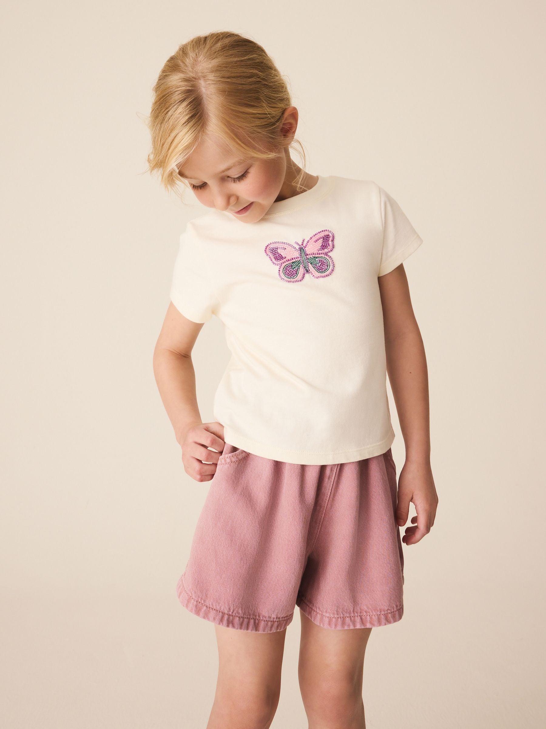 Dsiney Kidz - Pink Pullon Shorts (3-16yrs) image 4