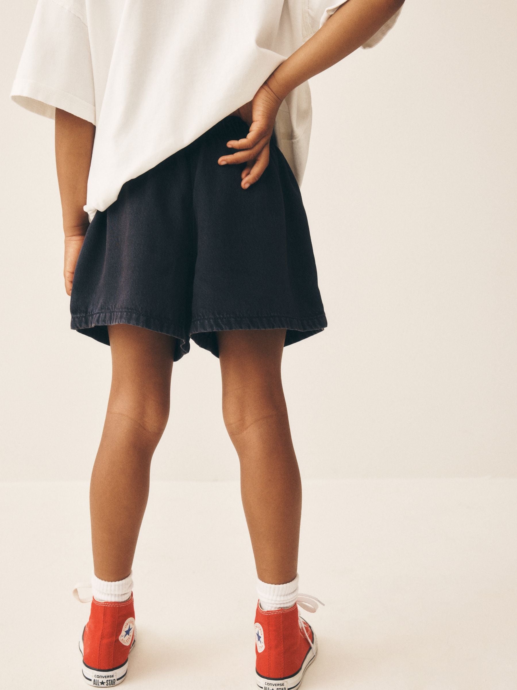 Dsiney Kidz - Washed Black Pullon Shorts (3-16yrs) image 3
