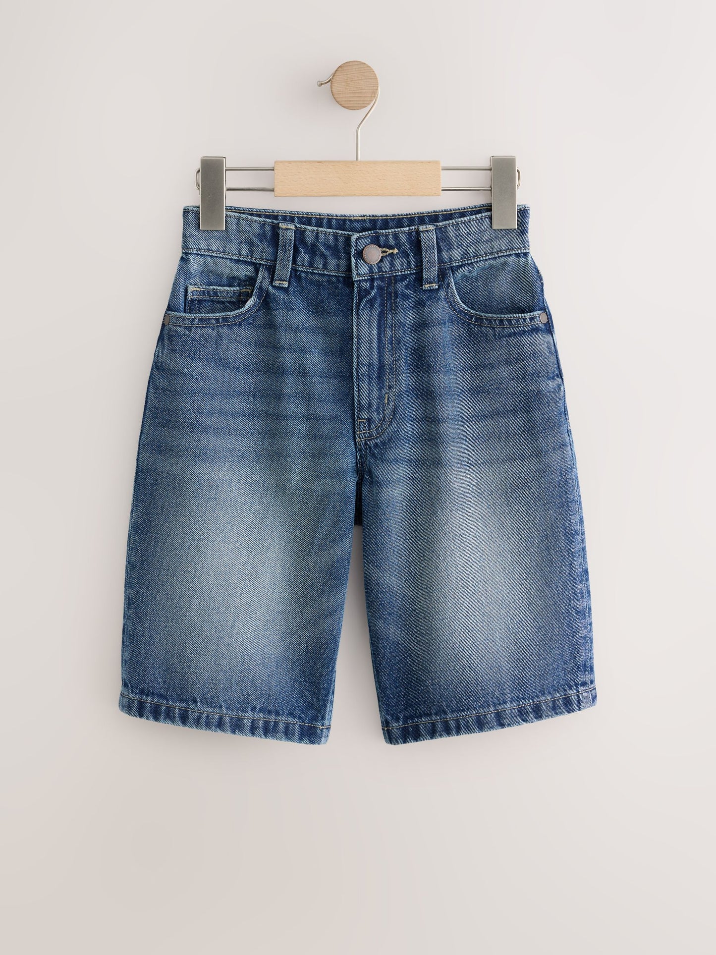 Dsiney Kidz - Denim Dark Blue Denim Jort Shorts (3-16yrs) image 1