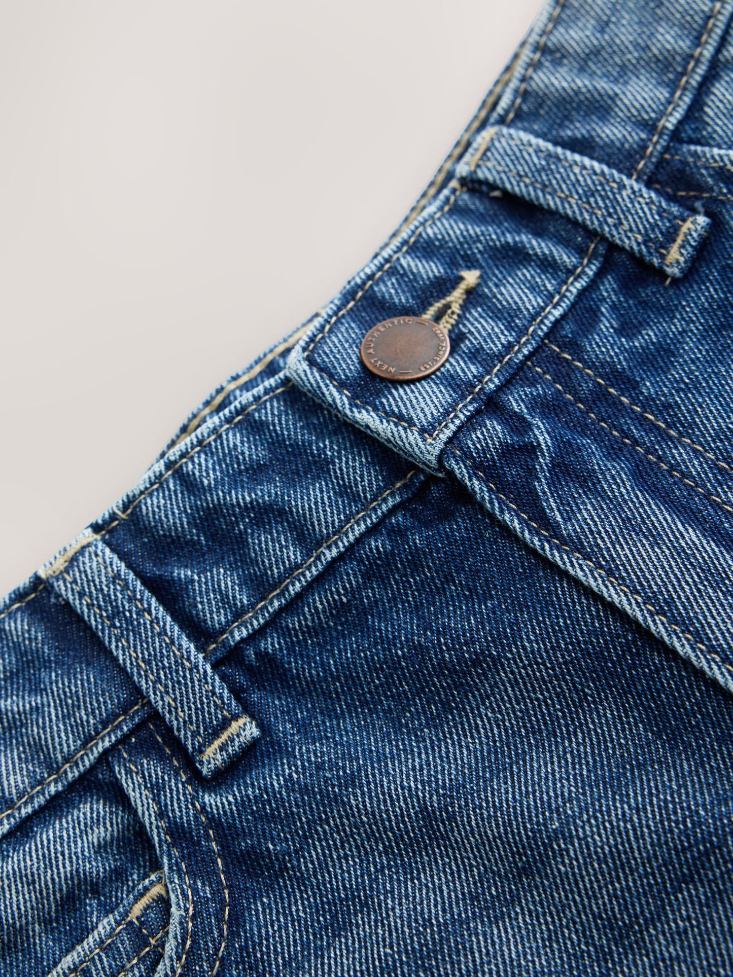 Dsiney Kidz - Denim Dark Blue Denim Jort Shorts (3-16yrs) image 3