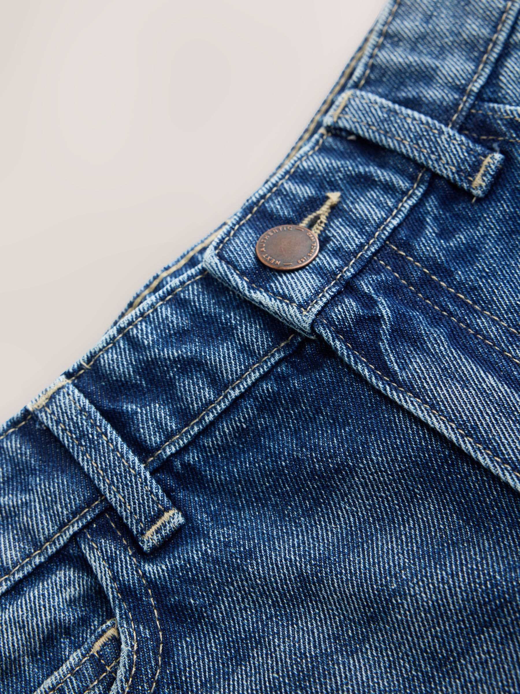 Dsiney Kidz - Denim Dark Blue Denim Jort Shorts (3-16yrs) image 3