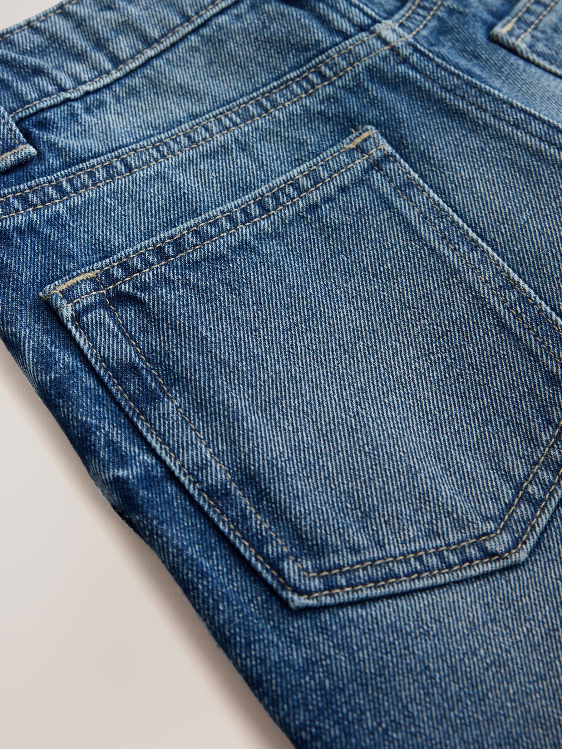 Dsiney Kidz - Denim Dark Blue Denim Jort Shorts (3-16yrs) image 4