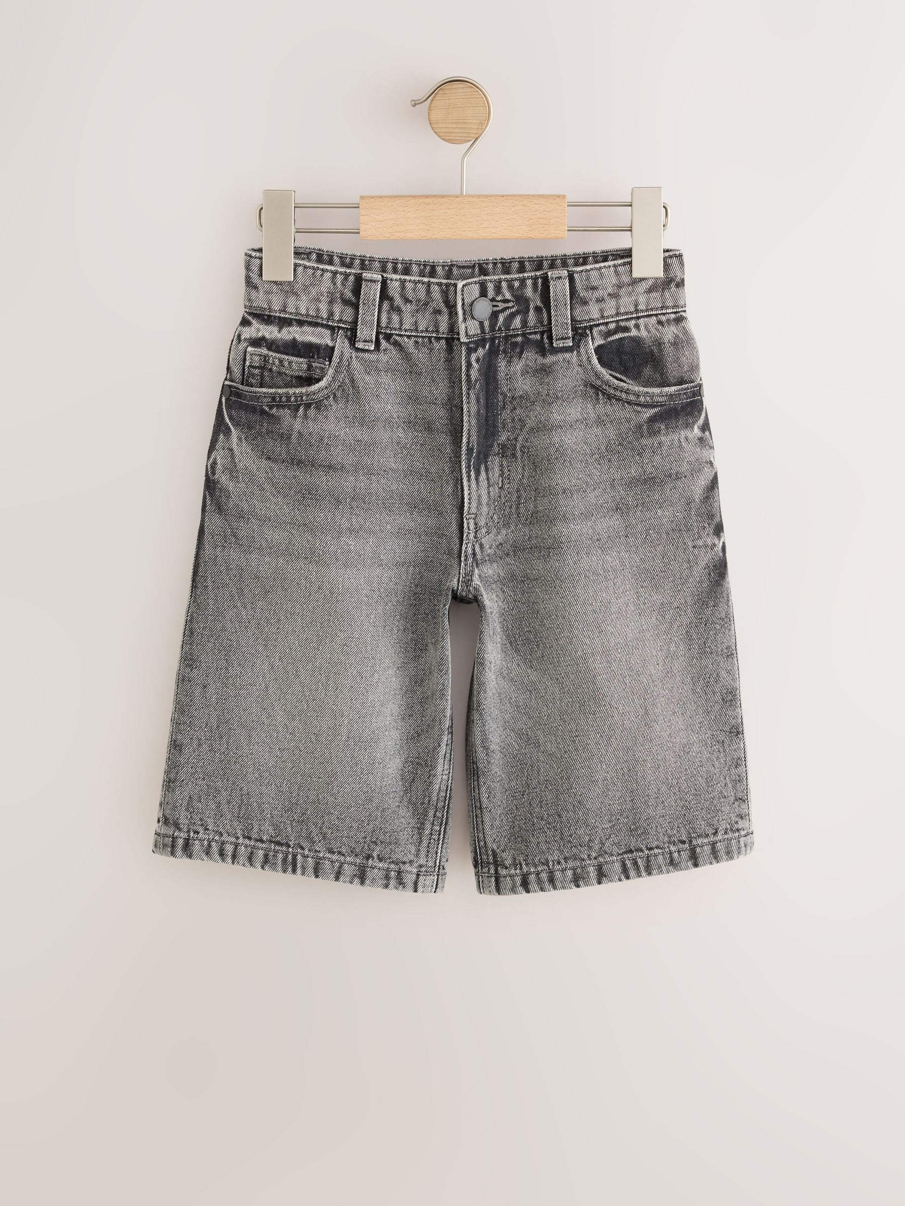Dsiney Kidz - Grey Denim Jort Shorts (3-16yrs) image 1