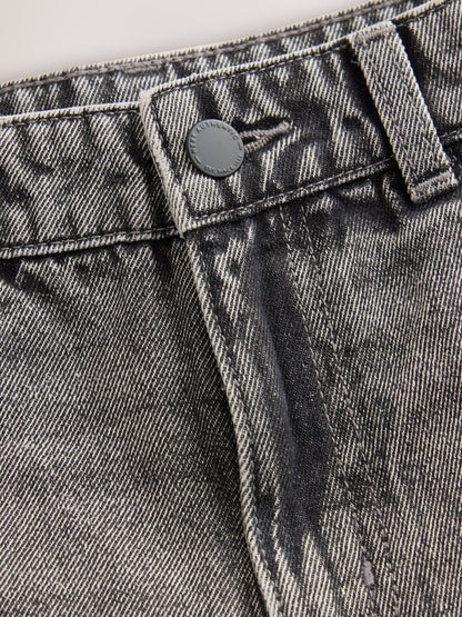 Dsiney Kidz - Grey Denim Jort Shorts (3-16yrs) image 3