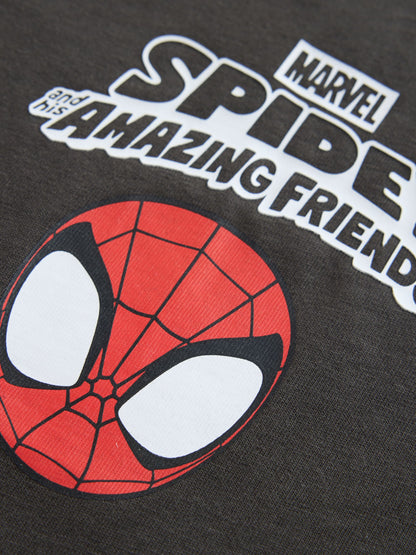 Charcoal Grey Spidey Short Sleeve T-Shirt (9mths-8yrs) - image 3
