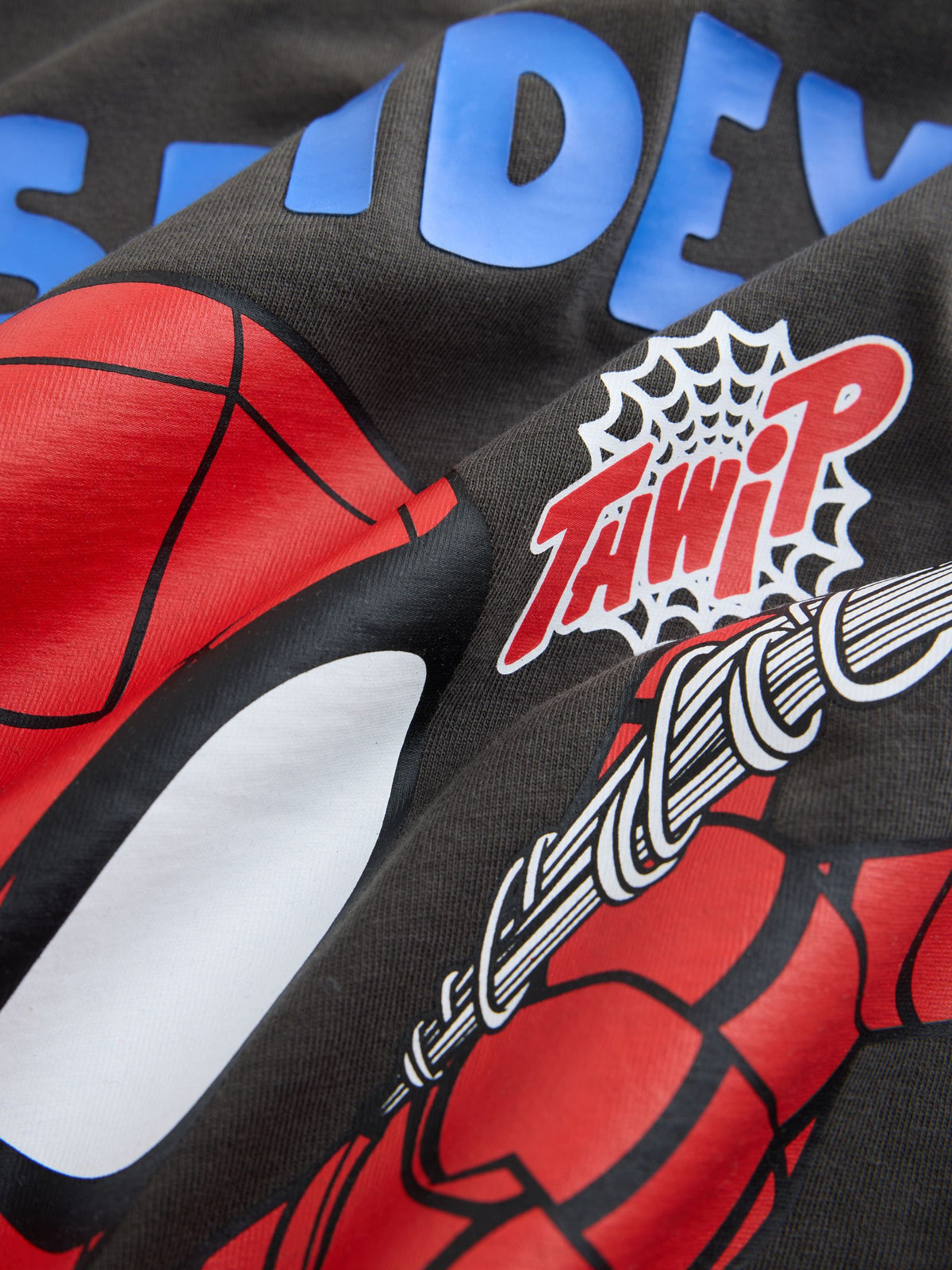 Charcoal Grey Spidey Short Sleeve T-Shirt (9mths-8yrs) - image 4