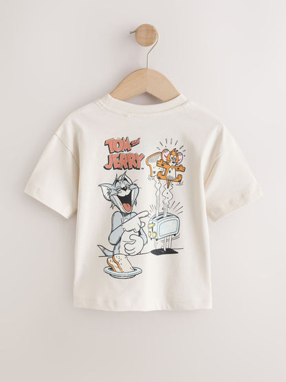 Ecru Tom and Jerry T-Shirt (3mths-8yrs) image 2