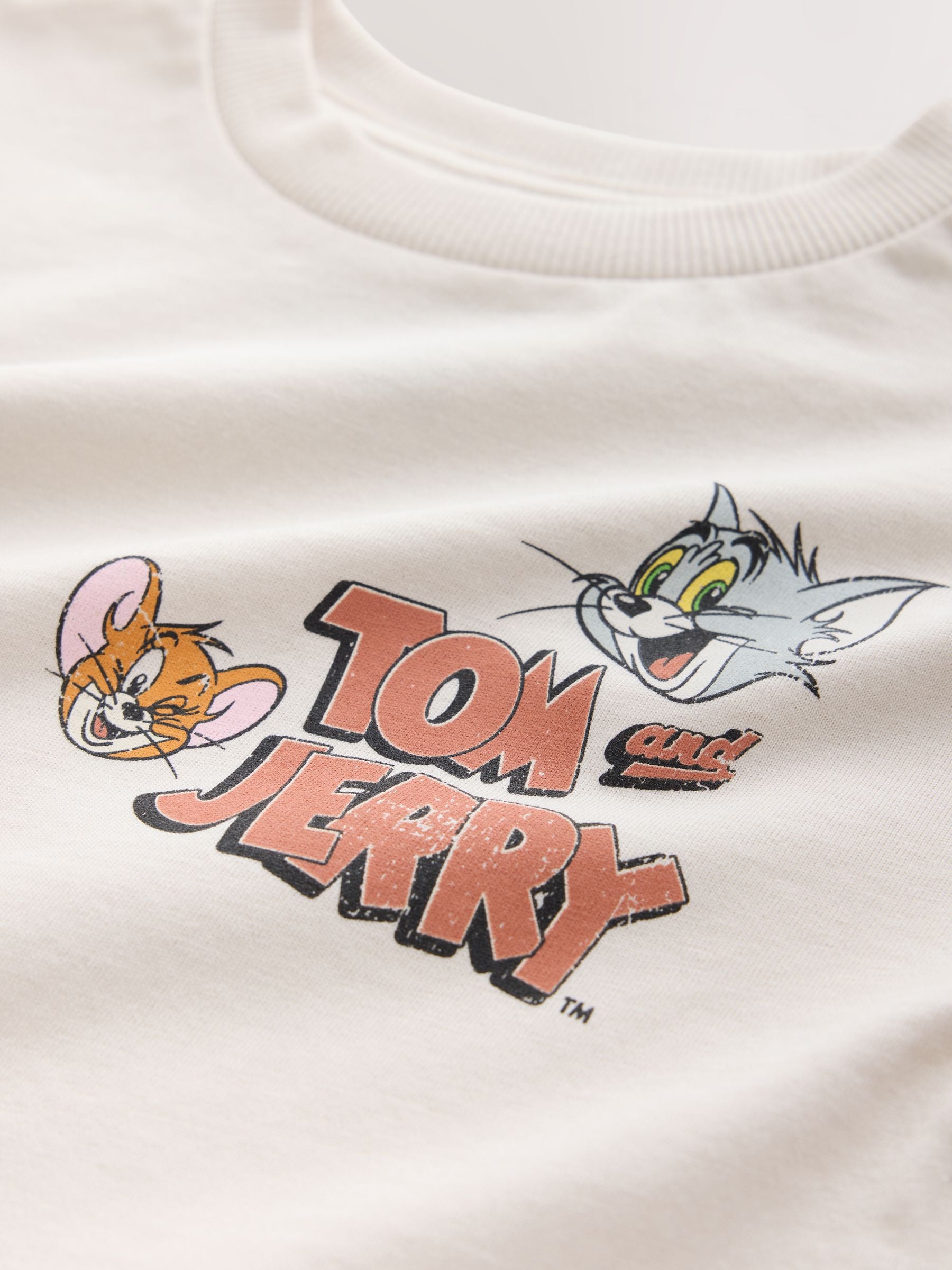 Ecru Tom and Jerry T-Shirt (3mths-8yrs) image 4