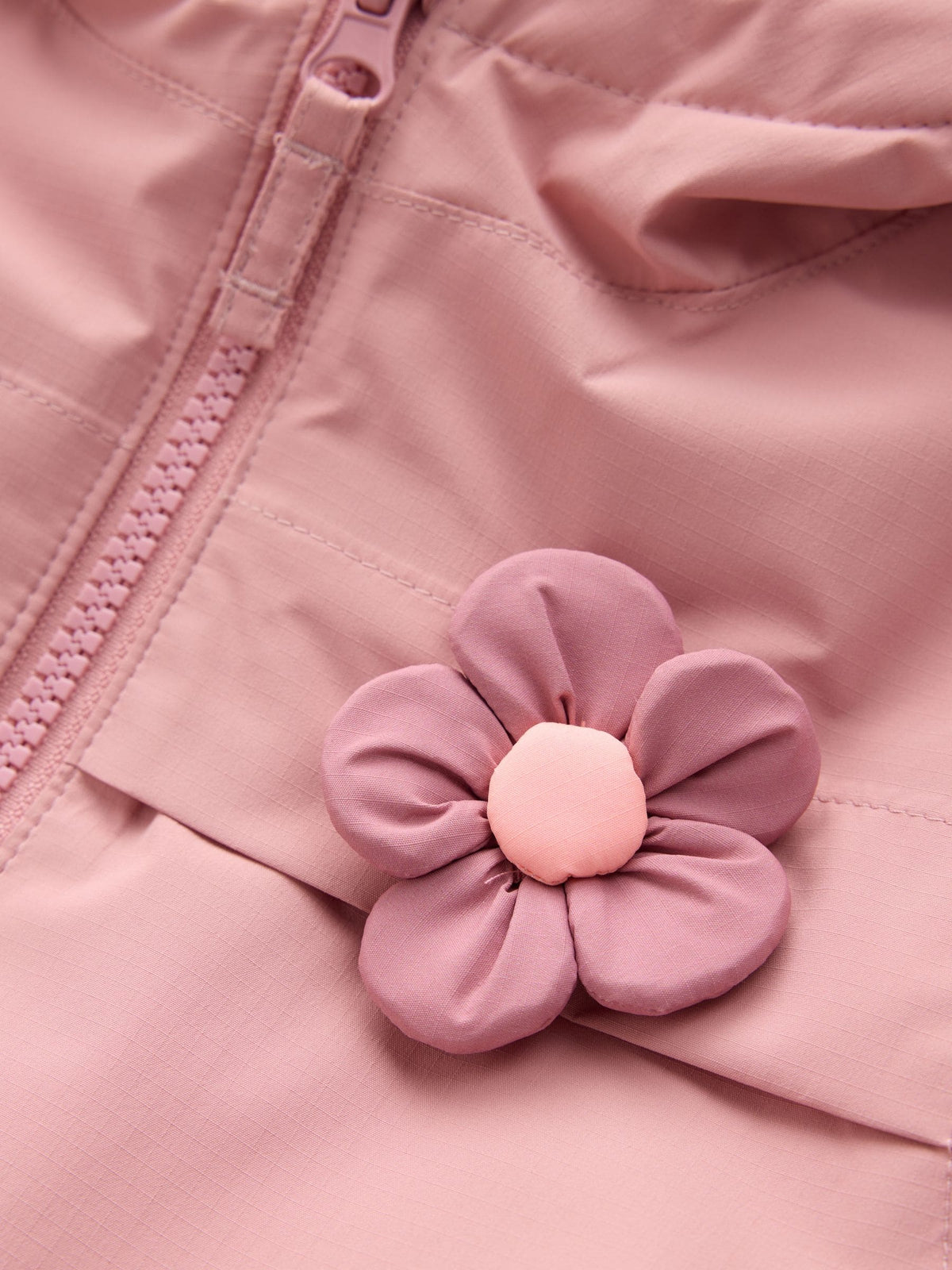 Dsiney Kidz - Pink Flower Waterproof Padded Coat (6mths-7yrs) image 8