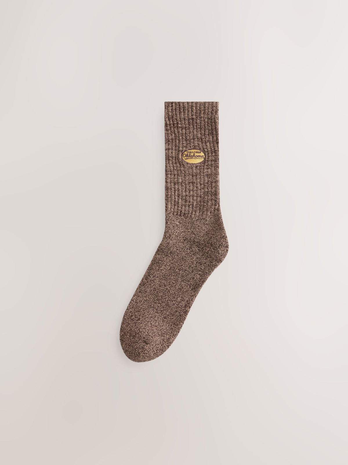 Green/ Neutral Forest Embroidery Twisted Heavyweight Socks 4 Pack - image 5