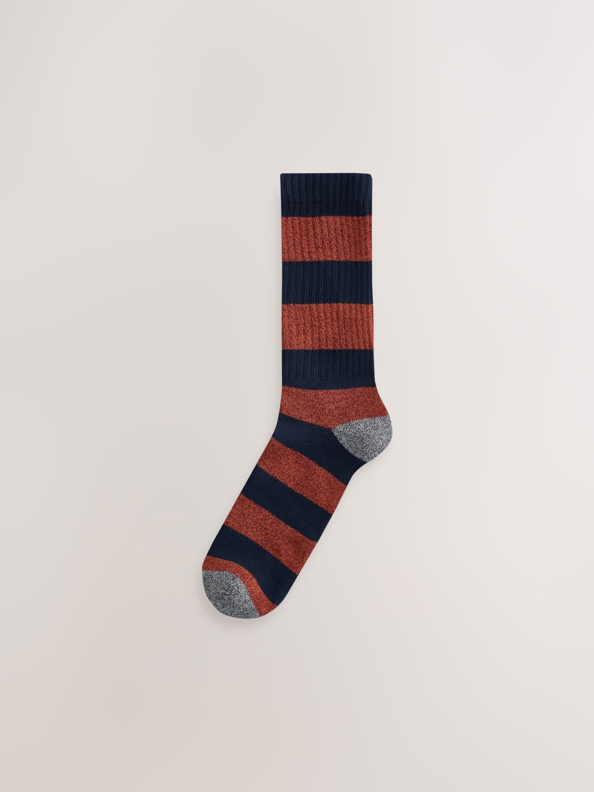 Red/Blue/Green Stripe Twisted Heavyweight Socks 4 Pack - image 3