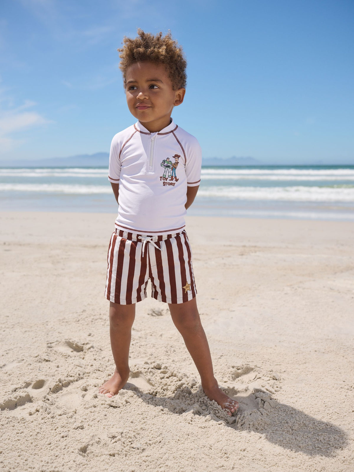 Dsiney Kidz - Toy Story Short Sleeve Sunsafe Rash Vest and Swim Shorts Set (3mths-7yrs) image 1