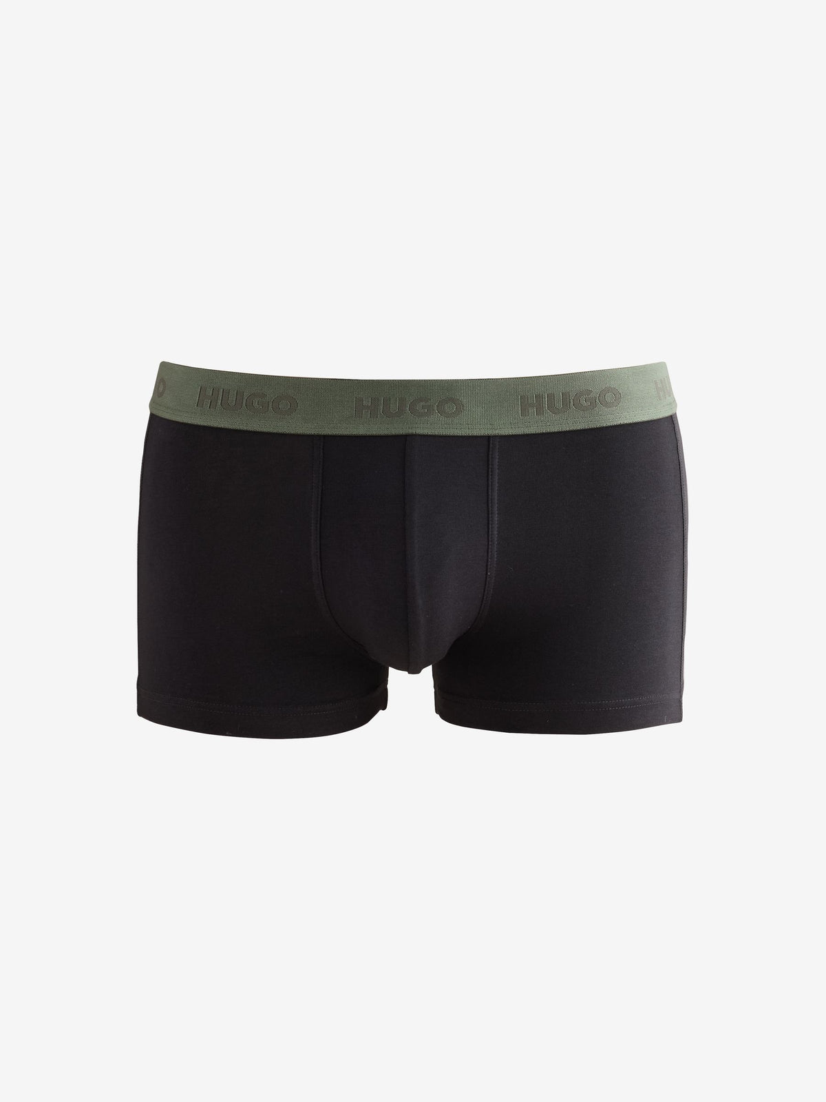 Dsiney Kidz - HUGO Grey Stretch Cotton Trunk Boxers 3 Pack image 2