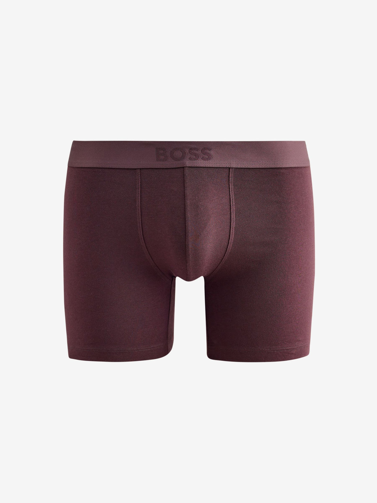 Dsiney Kidz - BOSS Burgundy Red/Black One Logo Hipster  Boxers 3 Pack image 3