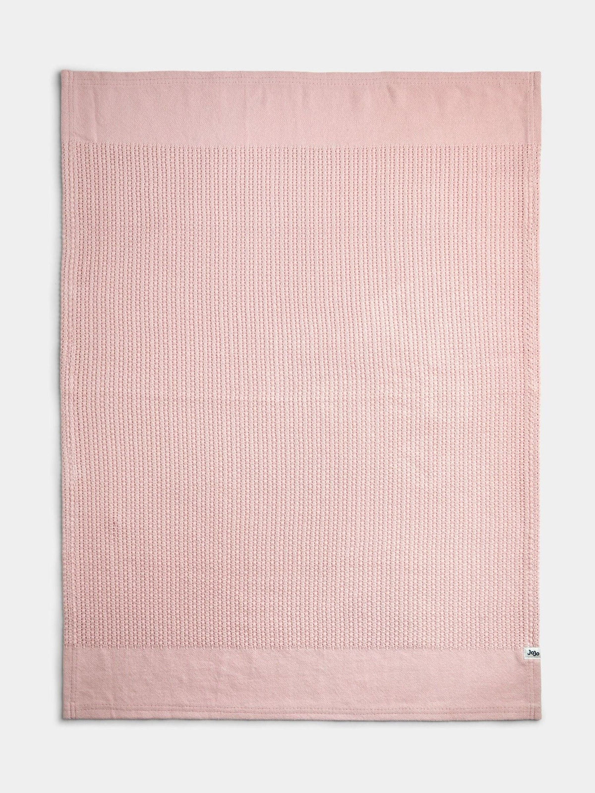 Jojo Maman Bébé Light Pink Cellular Blanket - image 2