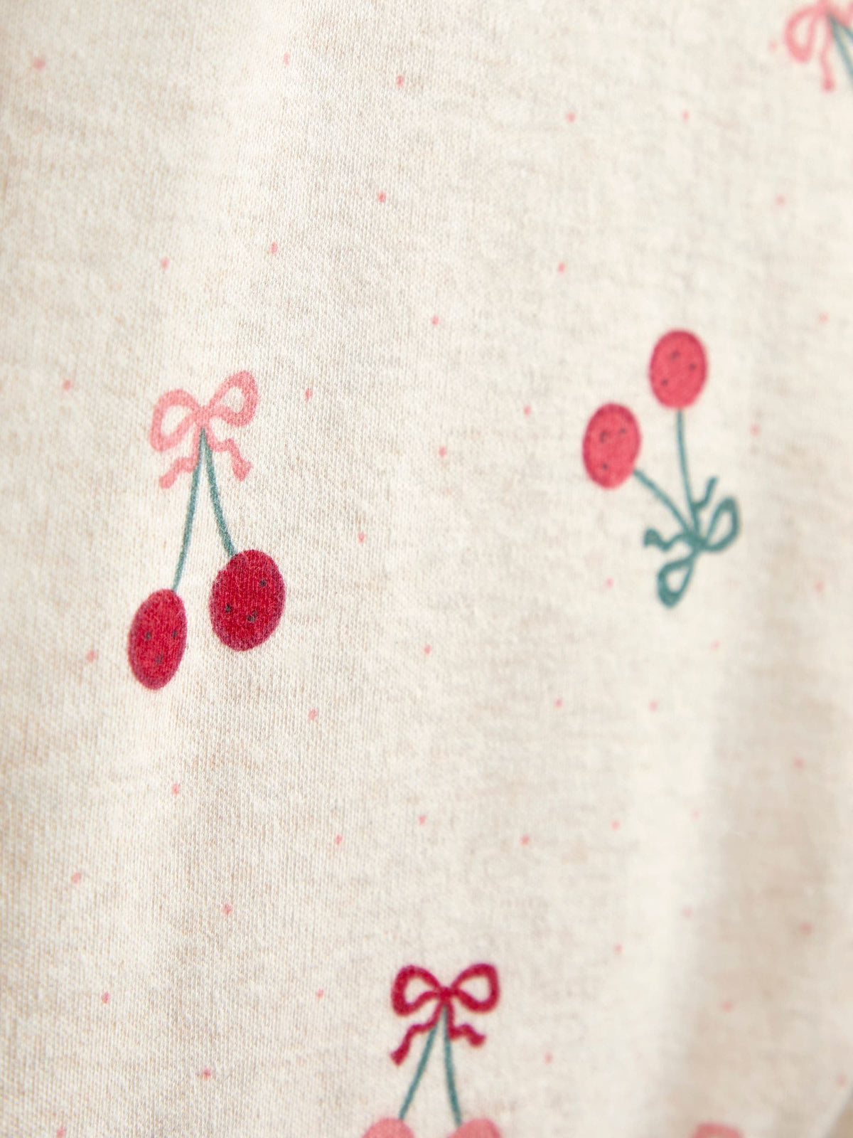 JoJo Maman Bébé Grey Marl Cherry 2.5 Tog Sleep Snuggler - image 7