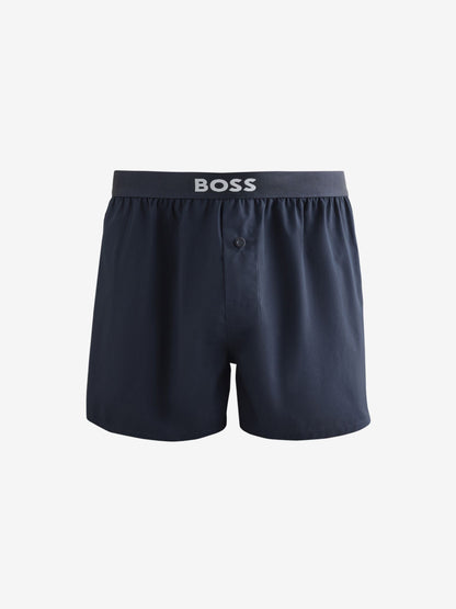 Dsiney Kidz - BOSS White Tartan Classic Logo Hipster Boxers Set 2 Pack image 3