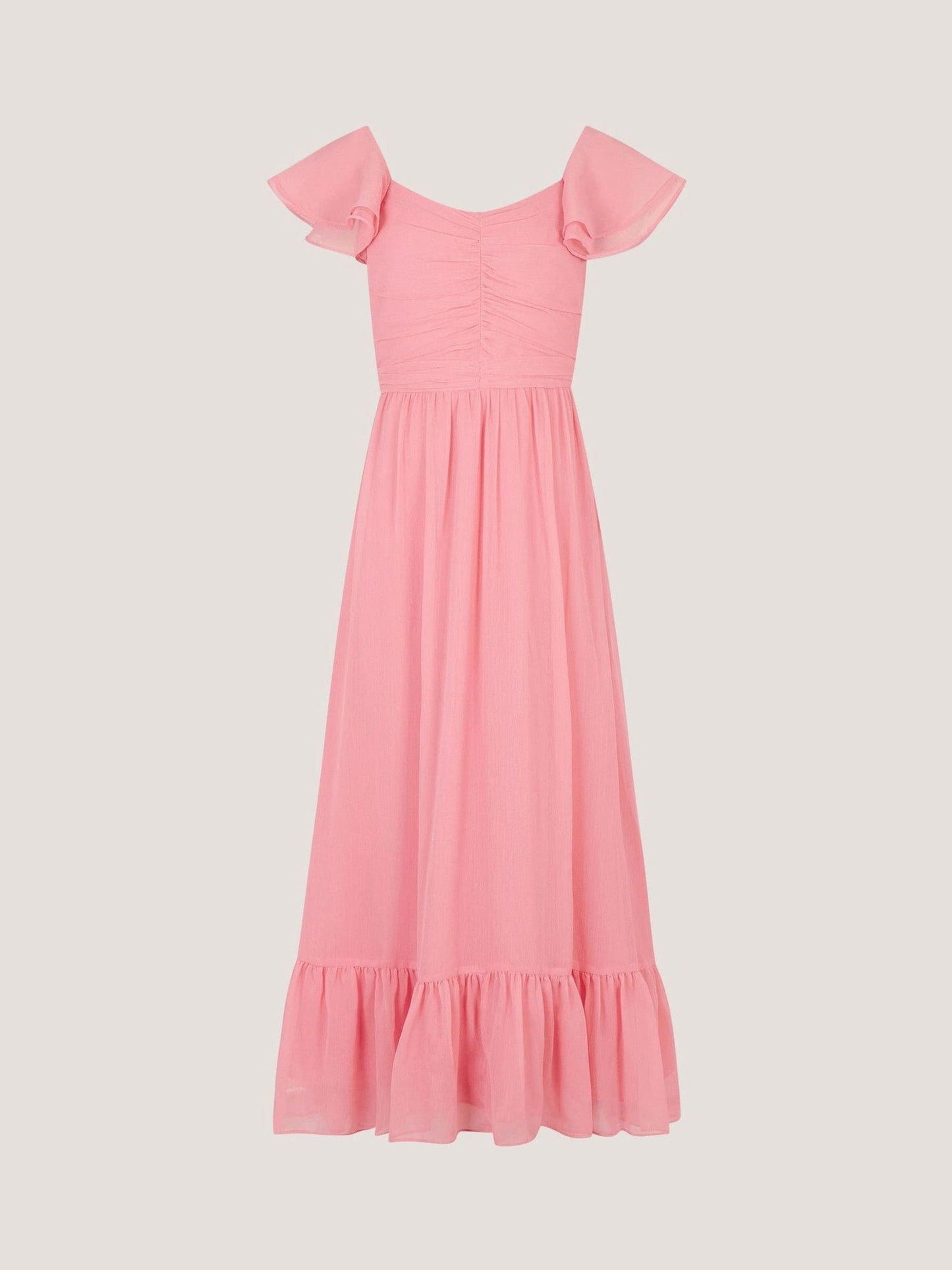Monsoon Pink Sully Tie Back Prom Dress image 3