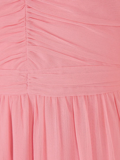 Monsoon Pink Sully Tie Back Prom Dress image 4