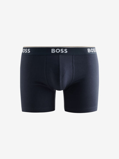 Dsiney Kidz - BOSS Blue/Green Power Logo Hipster Boxers 3 Pack image 4