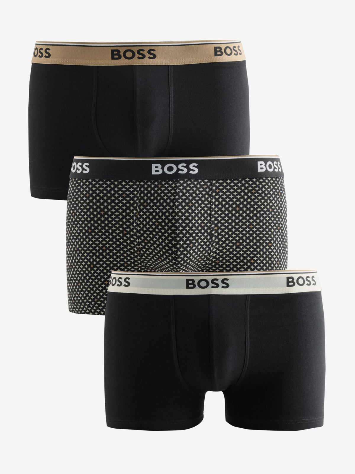 Dsiney Kidz - BOSS Natural Power Logo Trunk Boxers 3 Pack image 1