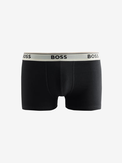 Dsiney Kidz - BOSS Natural Power Logo Trunk Boxers 3 Pack image 3