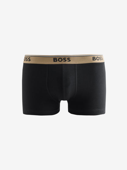 Dsiney Kidz - BOSS Natural Power Logo Trunk Boxers 3 Pack image 4