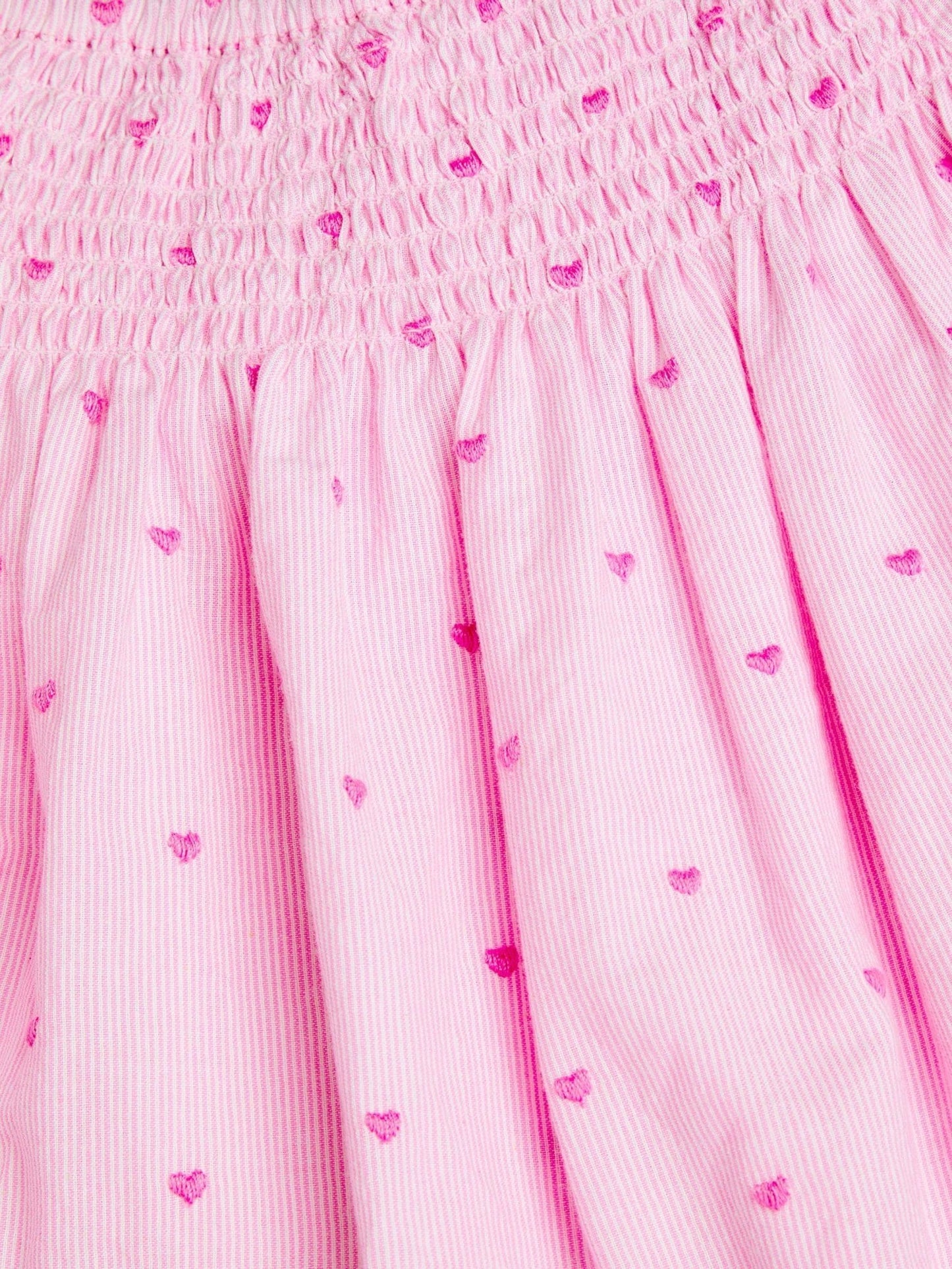Angels By Accessorize Pink Girls Heart Embroidered Dress image 2