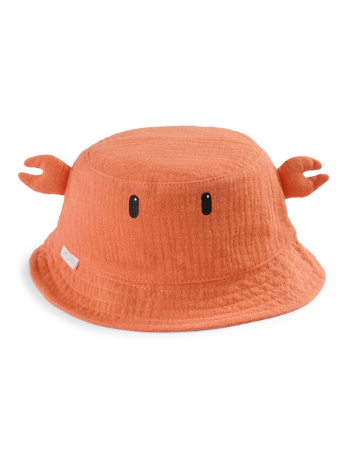 MORI Orange Coral Crab Comfy Bucket Hat image 1