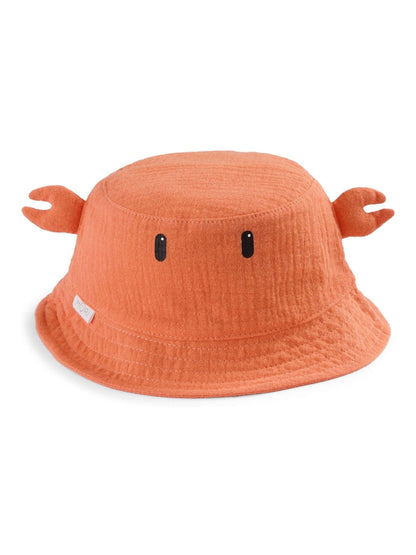 MORI Orange Coral Crab Comfy Bucket Hat image 1