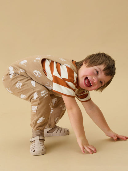 MORI Cream Brunch Club Oversized Dungarees image 1