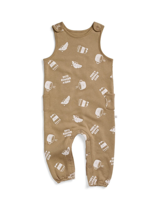 MORI Cream Brunch Club Oversized Dungarees image 2