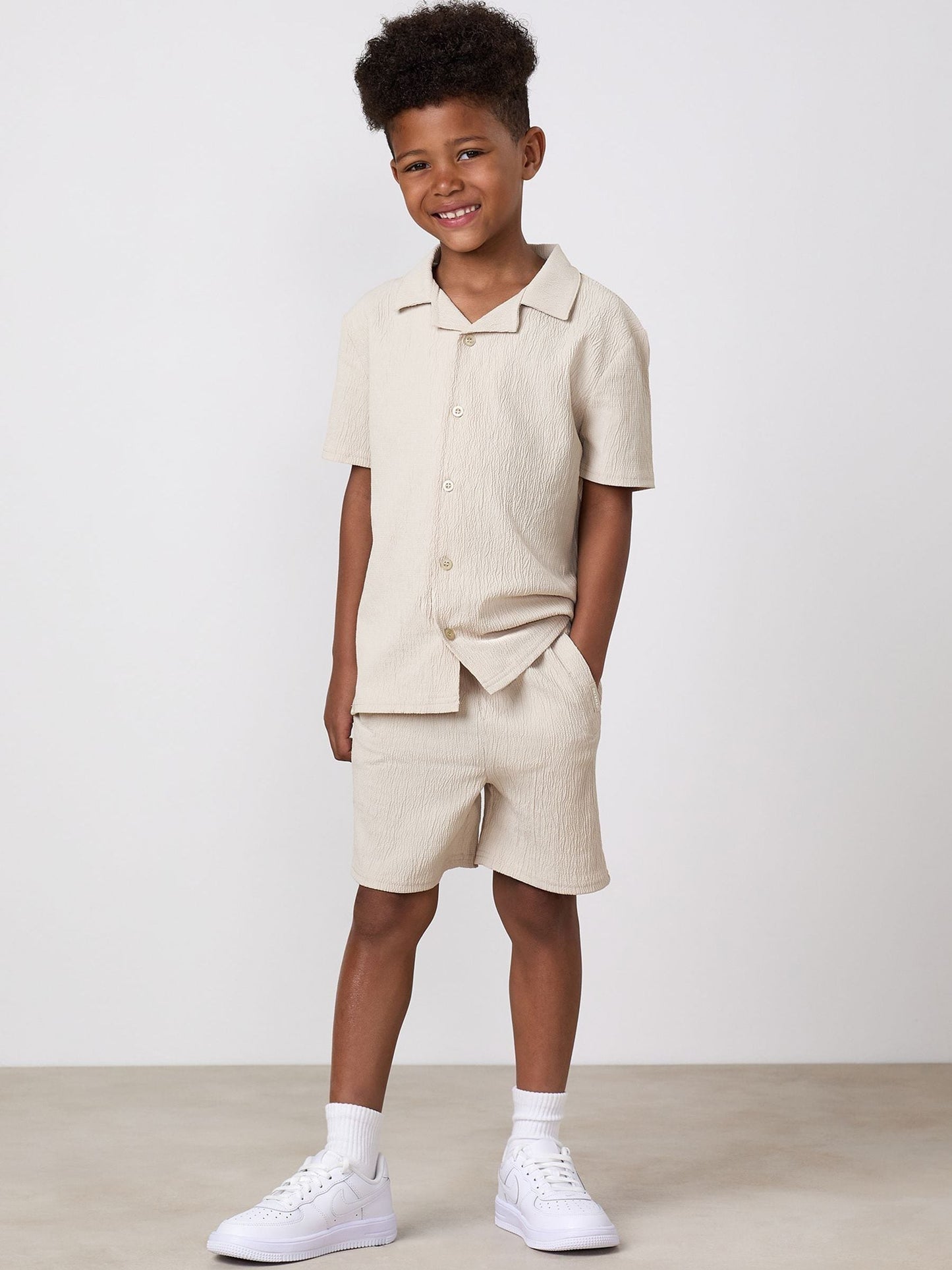 Dsiney Kidz - Gym King Grey Junior Signature Woven Shorts image 1