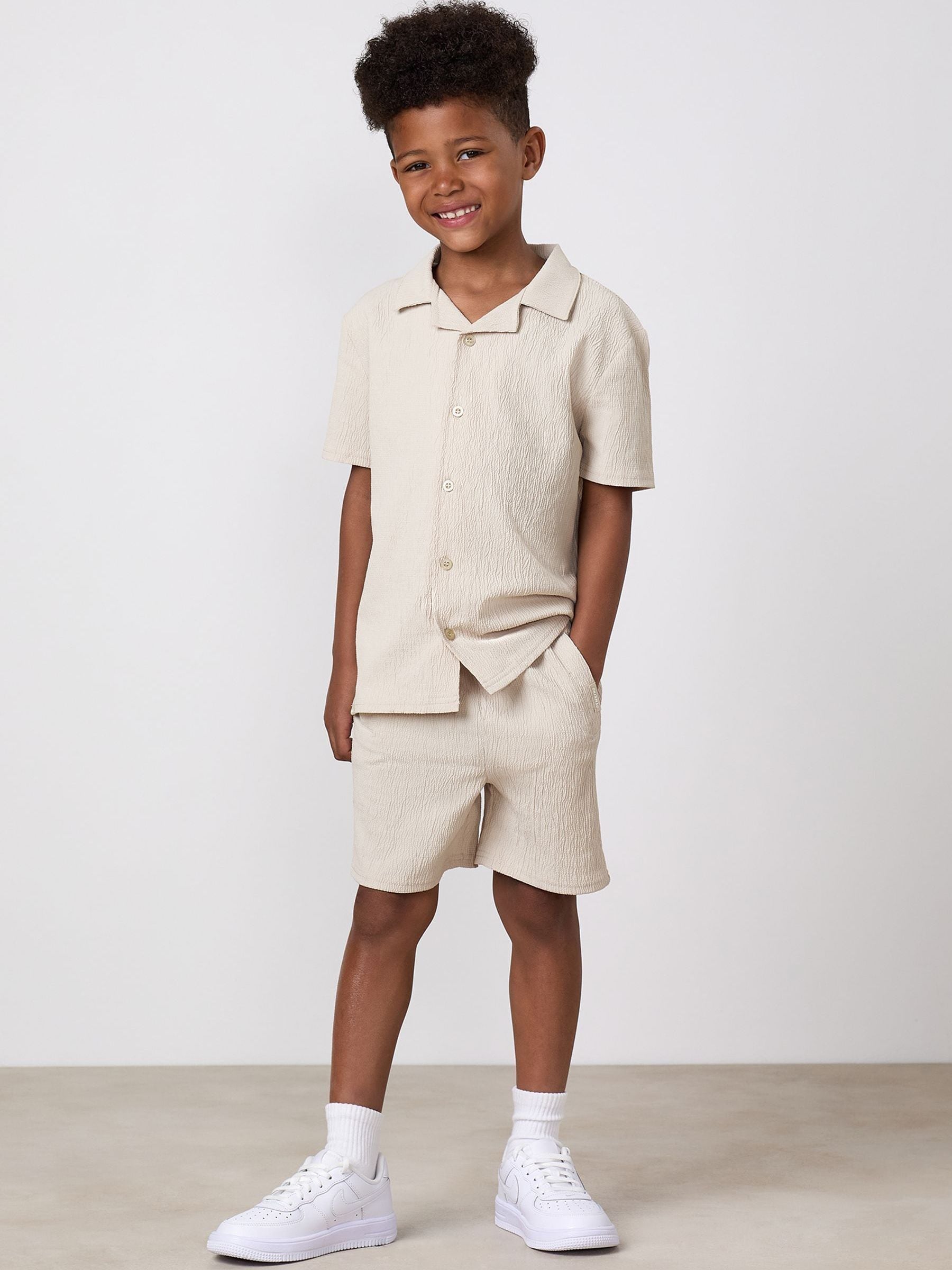 Dsiney Kidz - Gym King Grey Junior Signature Woven Shorts image 1