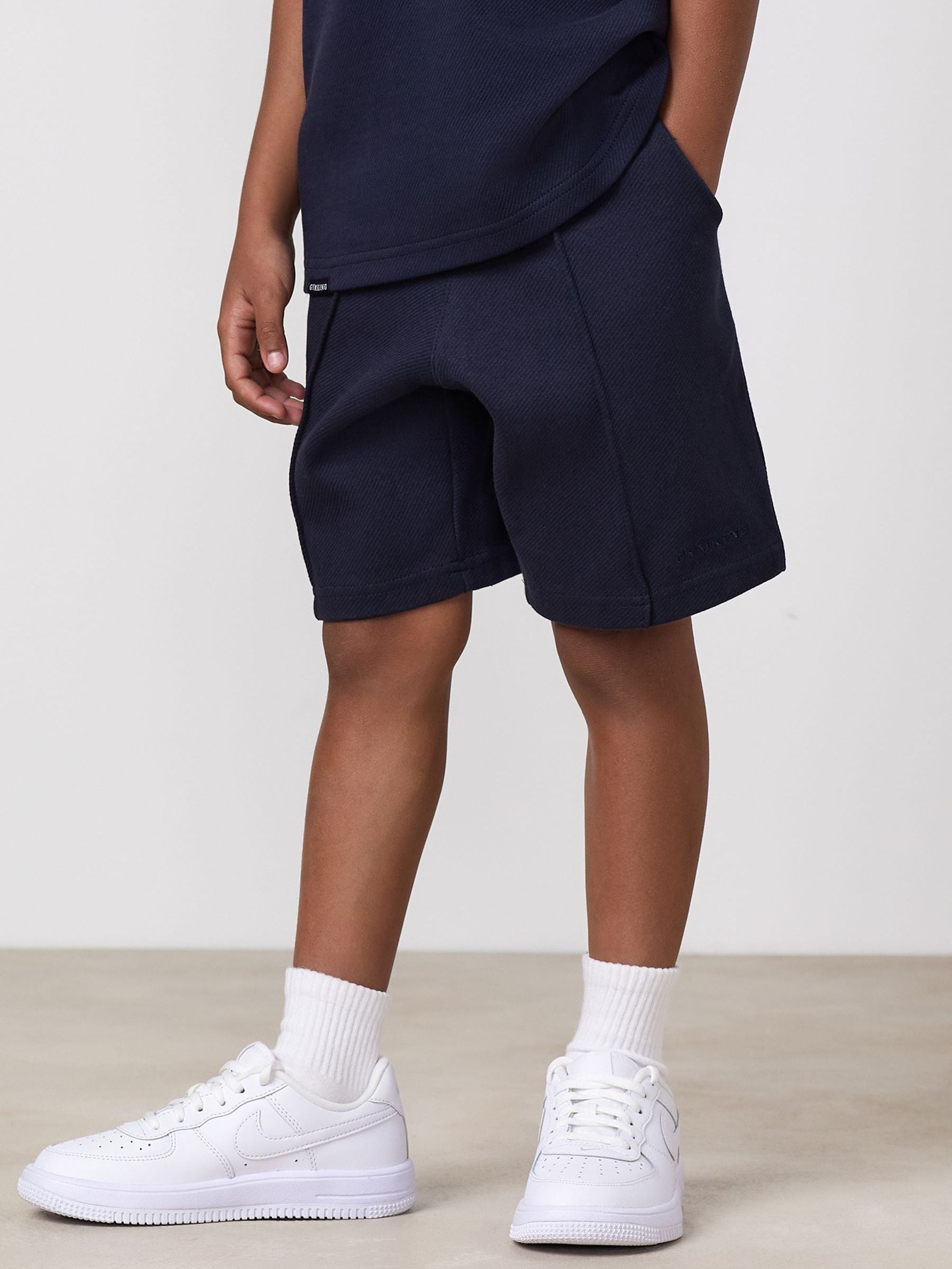 Dsiney Kidz - Gym King Blue Junior Portals Texture Shorts image 3