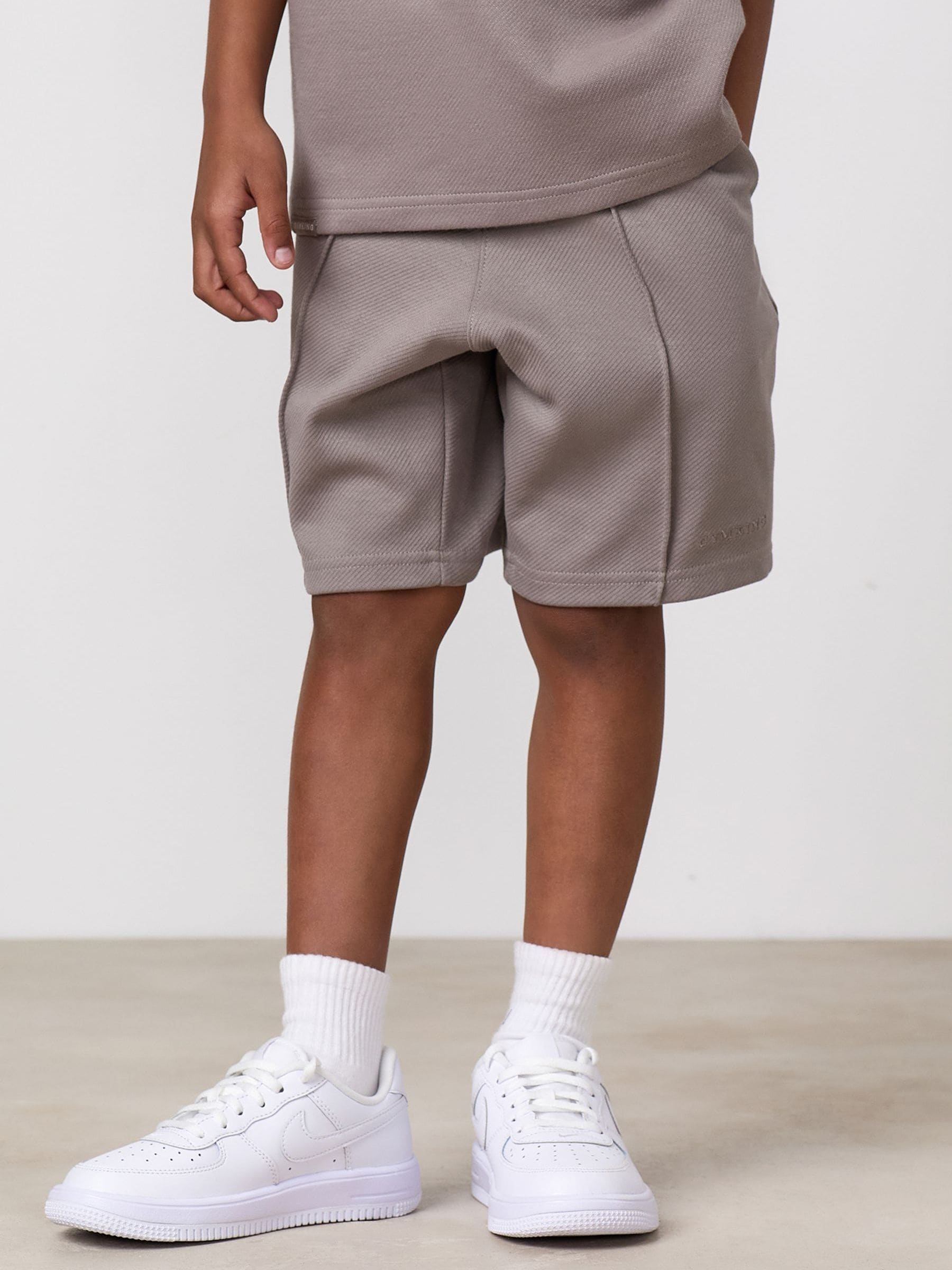 Dsiney Kidz - Gym King Grey Junior Portals Texture Shorts image 3