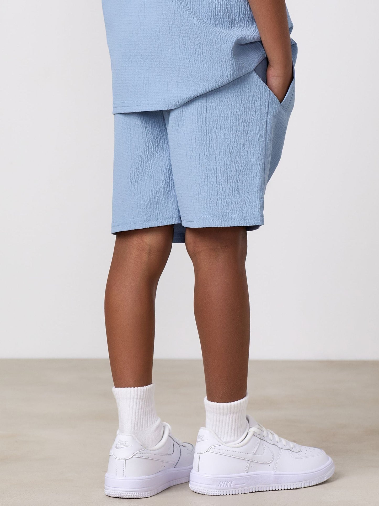 Dsiney Kidz - Gym King Blue Junior Signature Woven Shorts image 2