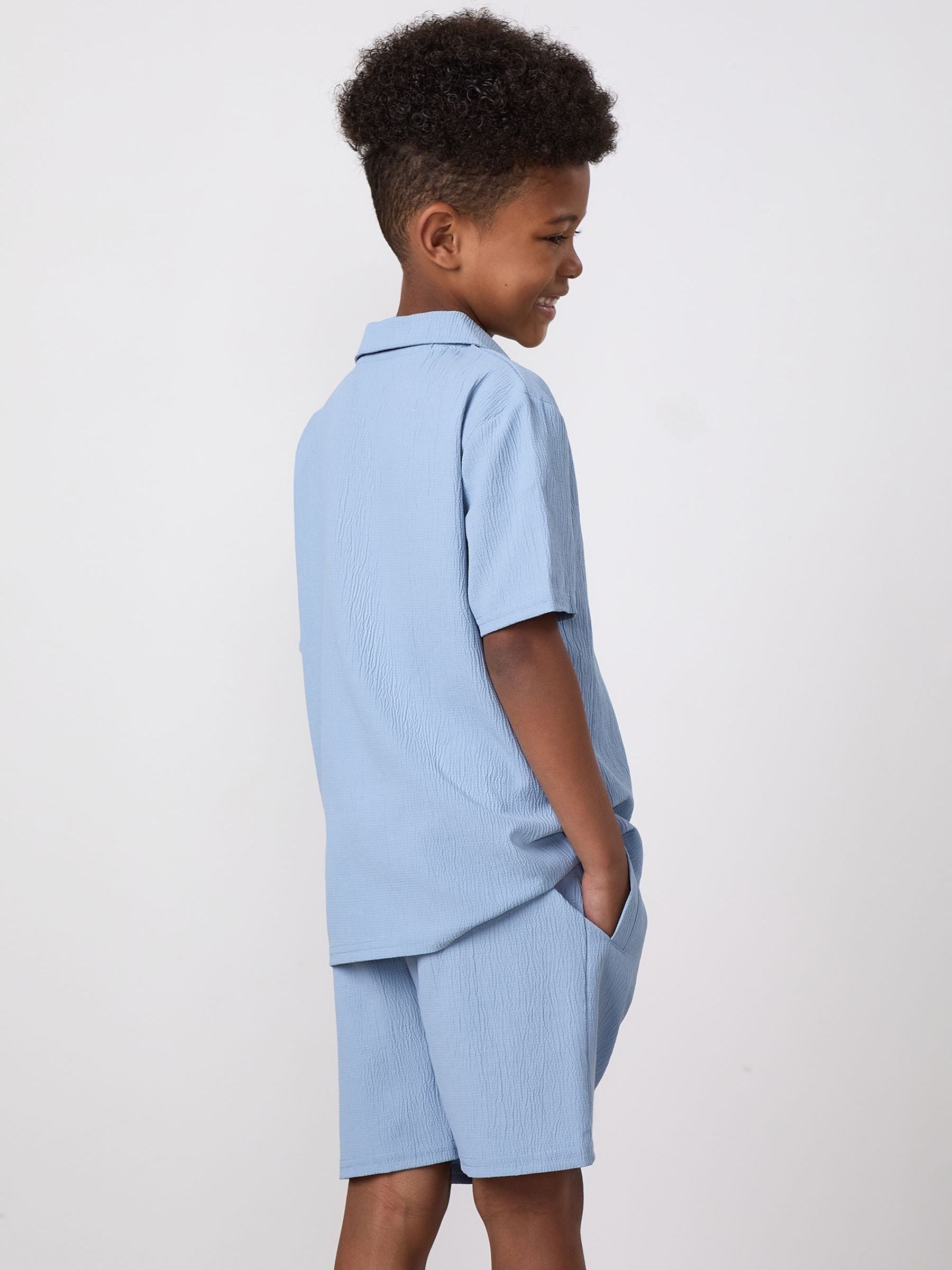Dsiney Kidz - Gym King Blue Junior Signature Woven Shirt image 2