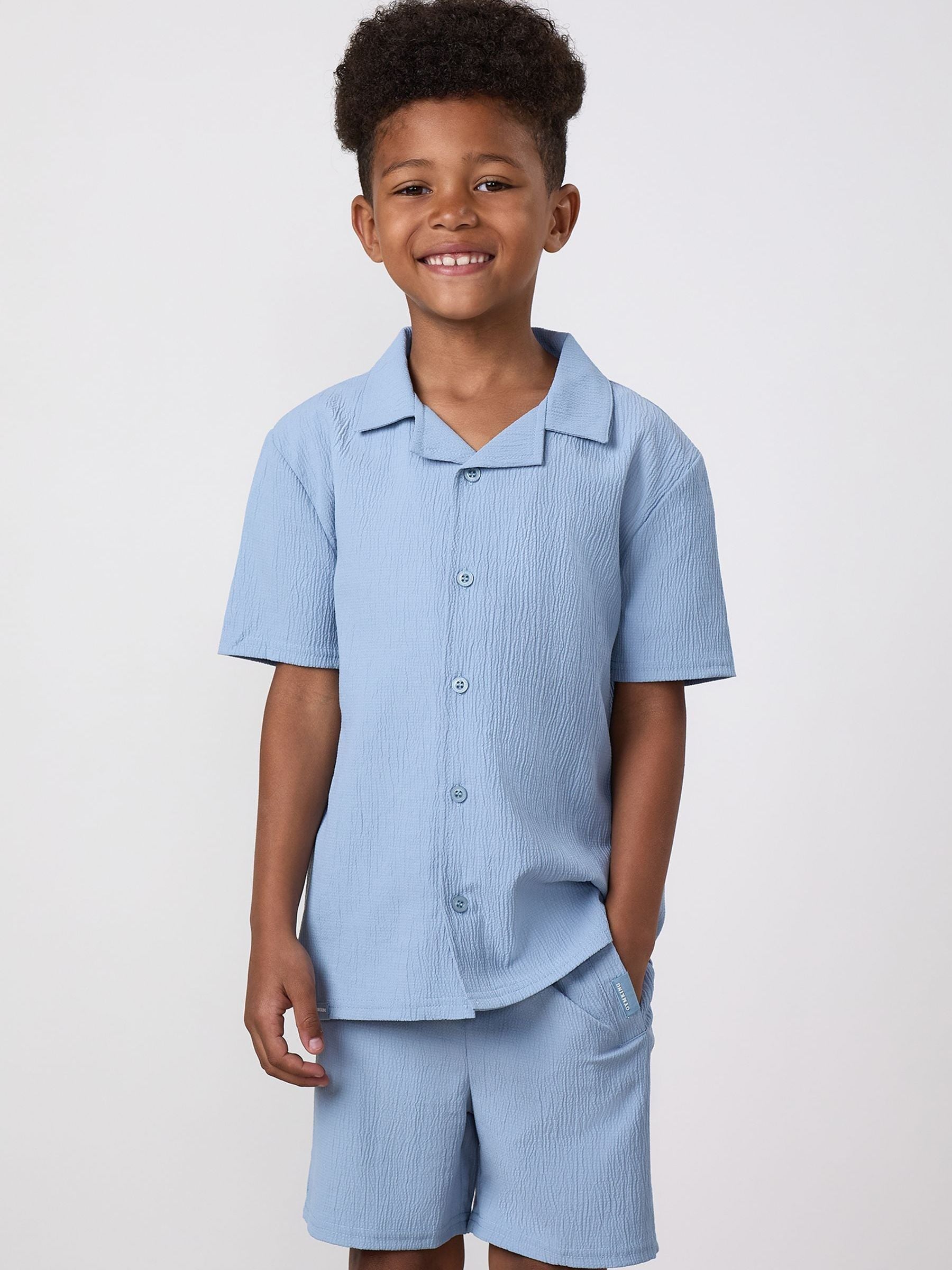 Dsiney Kidz - Gym King Blue Junior Signature Woven Shirt image 3