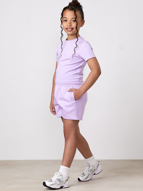 Dsiney Kidz - Gym King Purple Junior 365 Fitted T-Shirt image 1