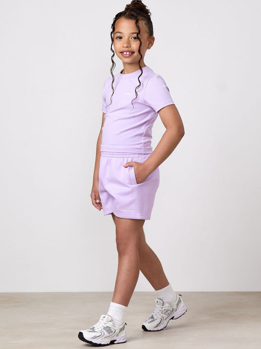 Gym King Purple Junior 365 Fitted T-Shirt image 1