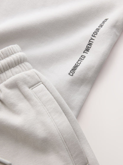 Light Grey Relaxed Fit Heavyweight T-Shirt and Joggers Set (3-16yrs) - image 4