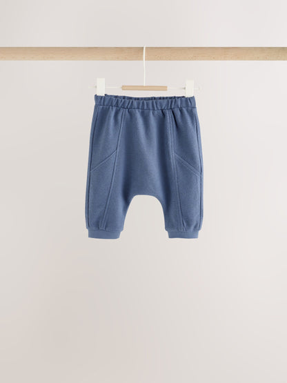 Blue/Neutral Baby Joggers 3 Pack (0mths-2yrs) - image 2