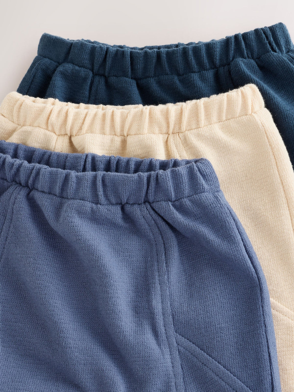 Blue/Neutral Baby Joggers 3 Pack (0mths-2yrs) - image 7