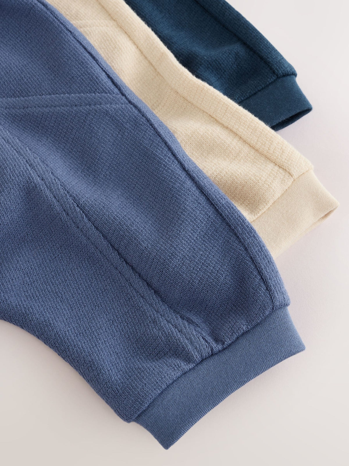 Blue/Neutral Baby Joggers 3 Pack (0mths-2yrs) - image 8