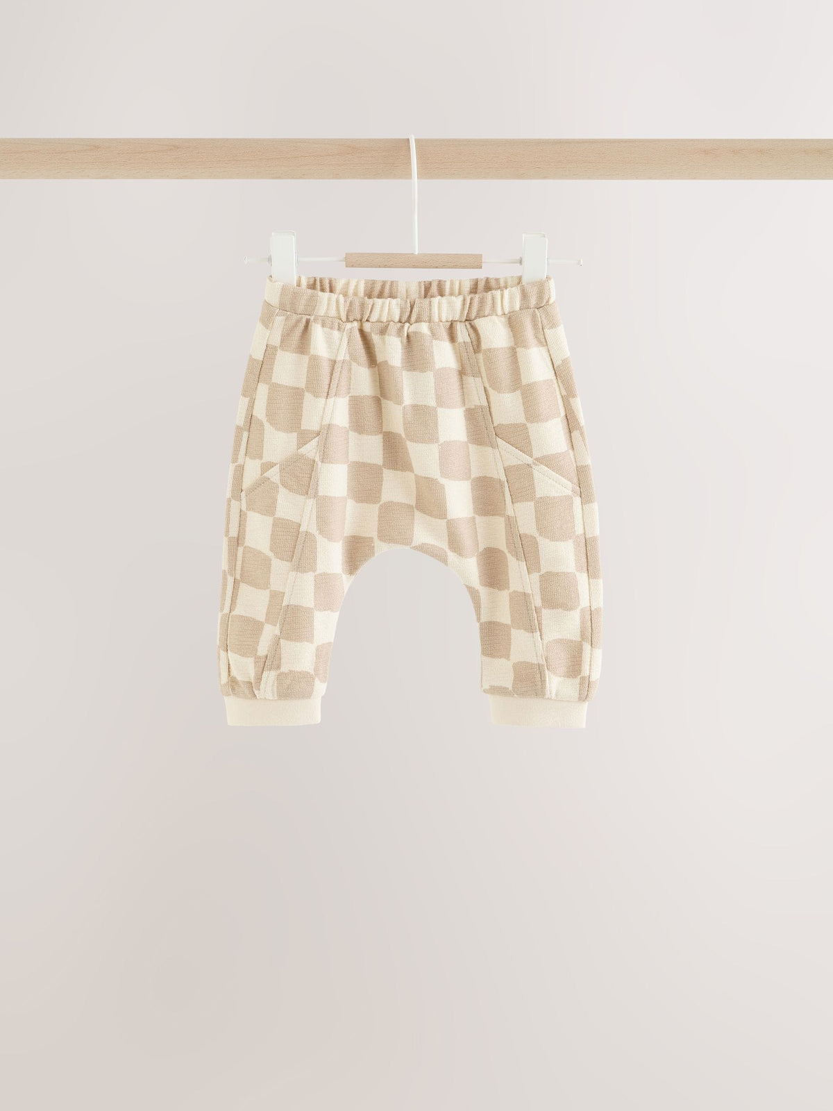 Grey Checkerboard Baby Joggers 3 Pack (0mths-2yrs) - image 3