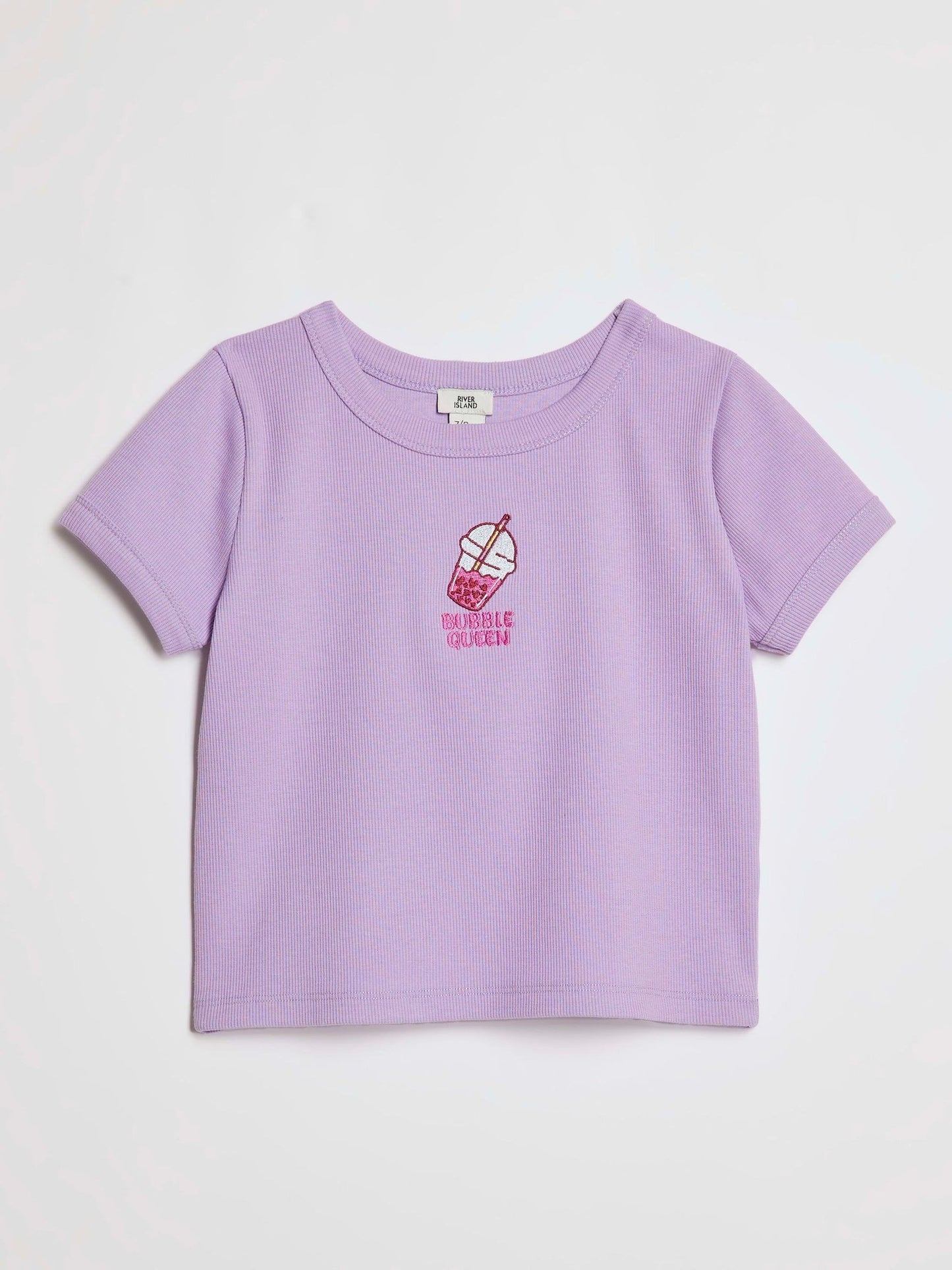 Dsiney Kidz - River Island Purple Bubble Queen Icon Baby T-Shirt image 1
